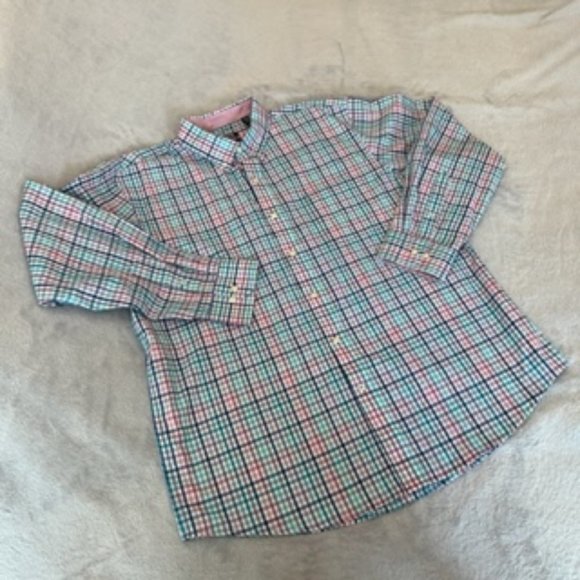 IZOD Men's Collared Multi -Colored Stripes Button Down Long Sleeve Shirt… - Picture 1 of 15